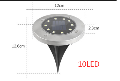 Solar Garden Disk Light - Byloh