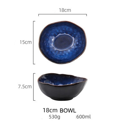 Byloh Irregular Porcelain Bowl - Byloh