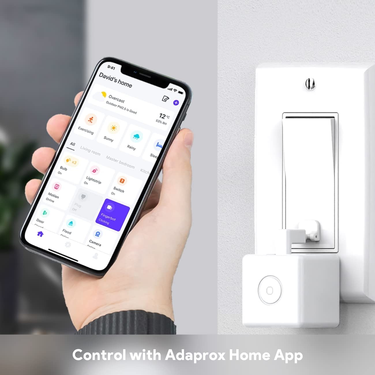 Simplify Your Life with the SwitchBot Smart Switch Button Pusher, by Home  Tech Supply