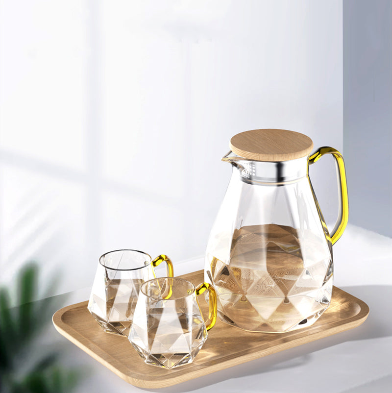 Diamond Hot Cold Water Jug Set