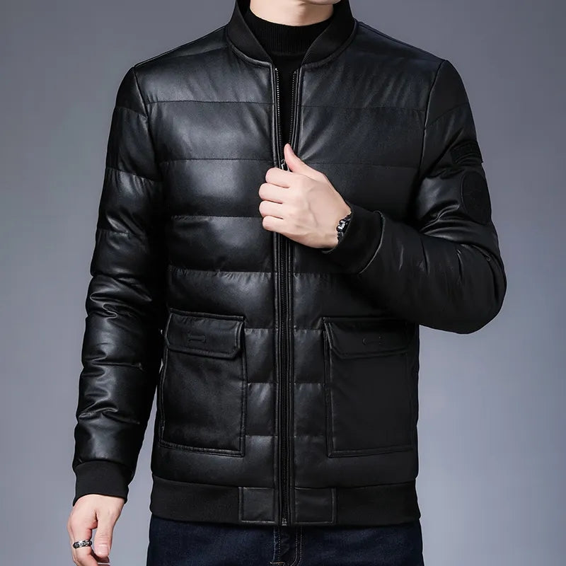 L Vechy™ Leather Men's Jacket