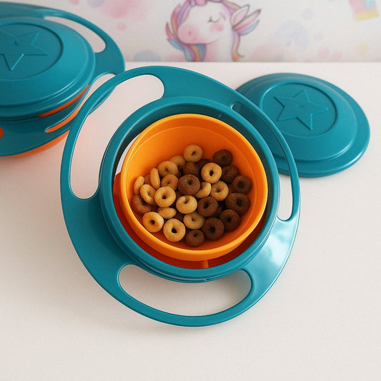 Anti-Spill Gyroscopic Bowl for Baby