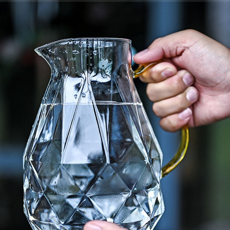 Diamond Hot Cold Water Jug Set