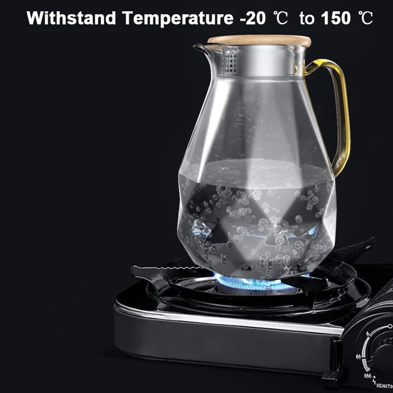 Diamond Hot Cold Water Jug Set