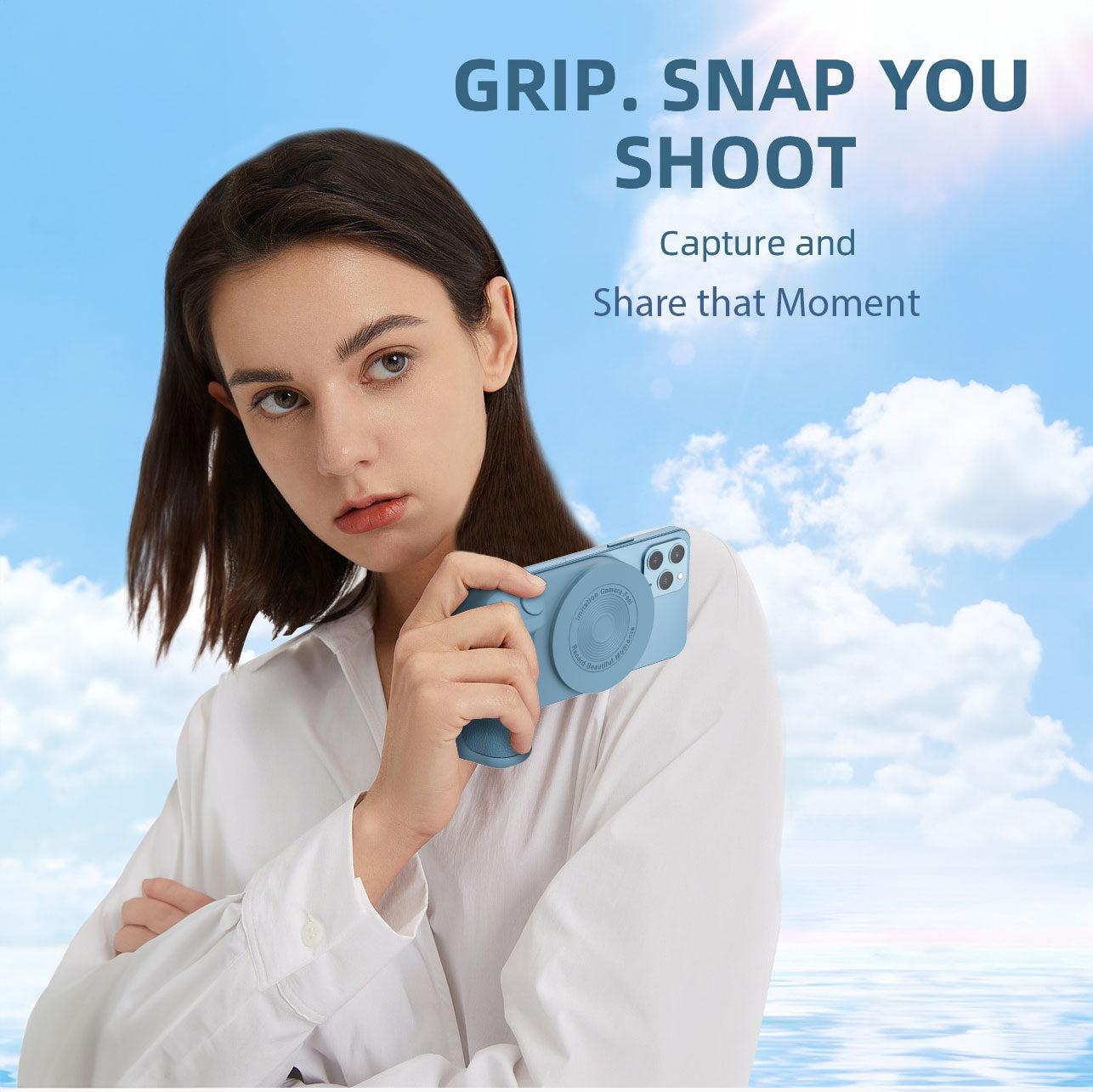 Byloh Magnetic Phone Selfie Grip