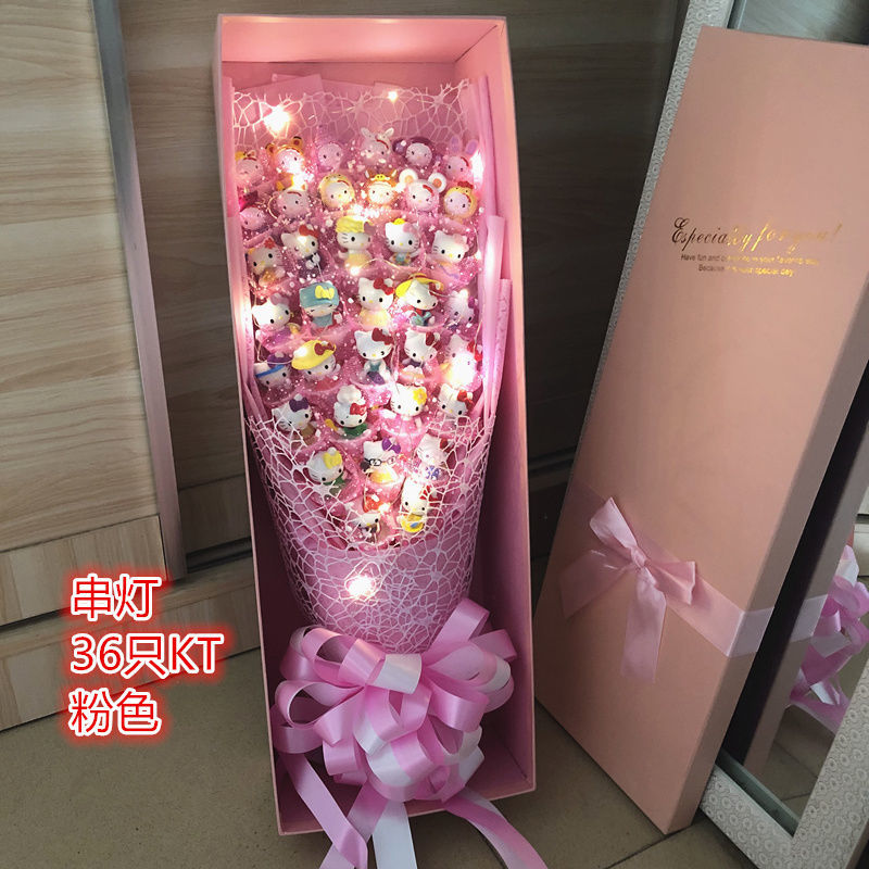 Hello Kitty Bouquet With Led Light