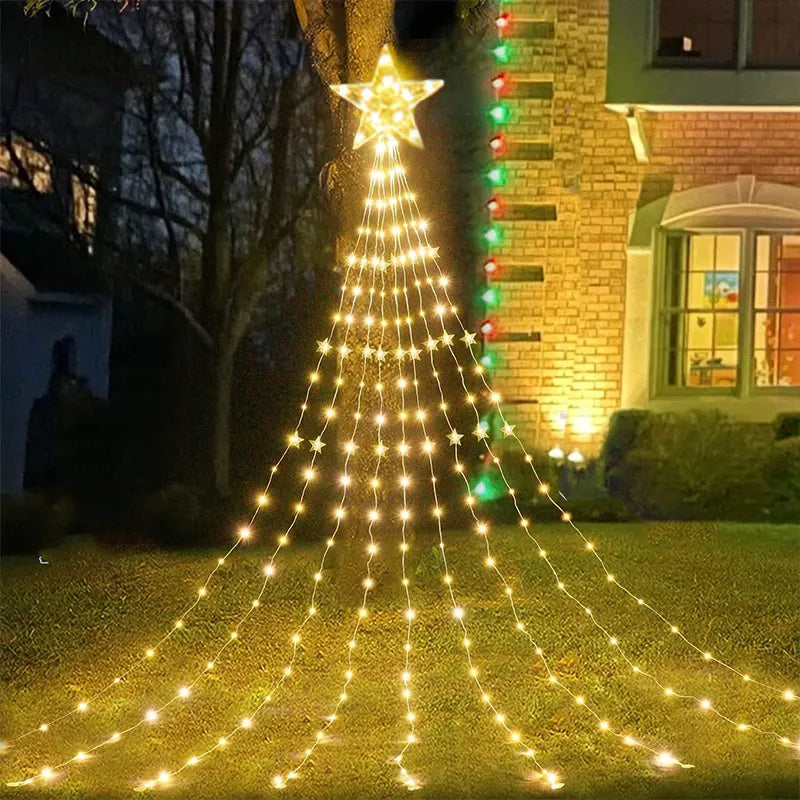 Magic Christmas Waterfall Light