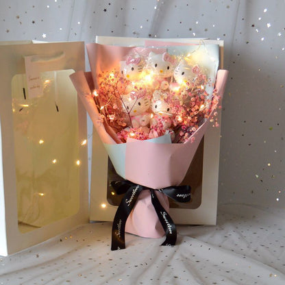 Hello Kitty Bouquet With Led Light