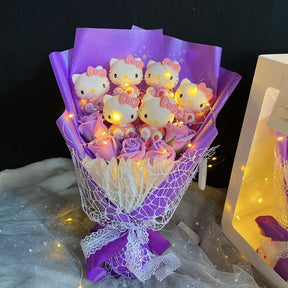 Hello Kitty Bouquet With Led Light