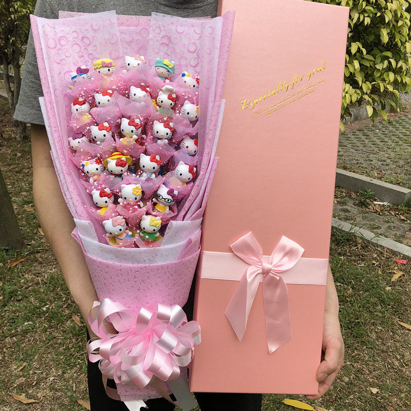 Hello Kitty Bouquet With Led Light