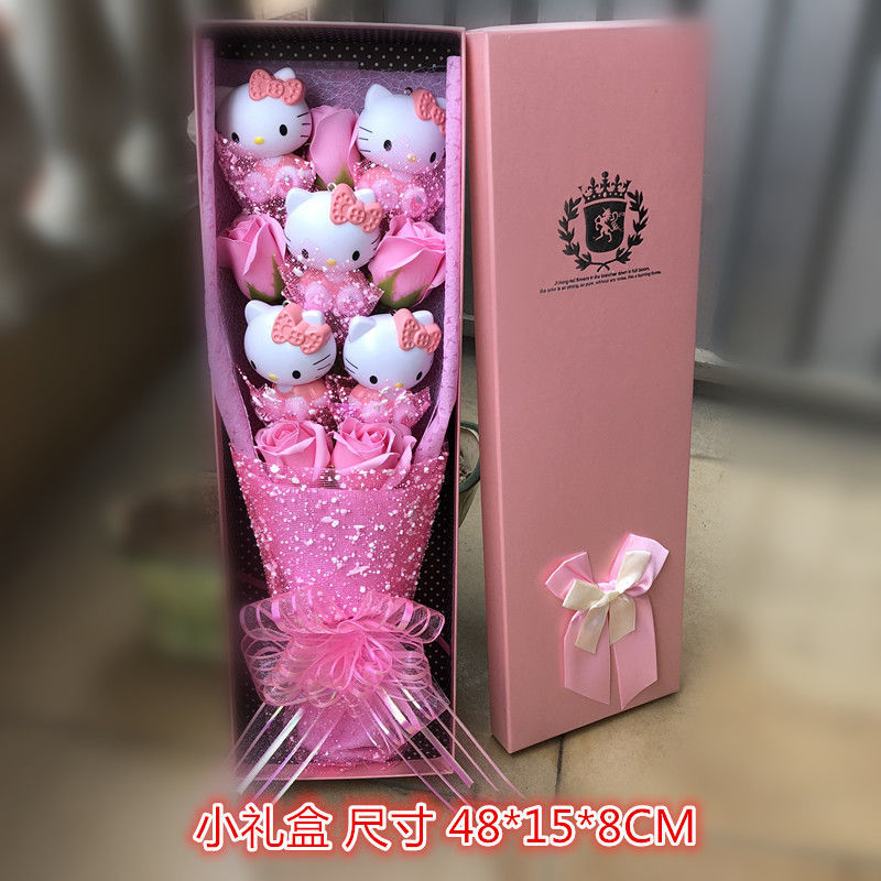 Hello Kitty Bouquet With Led Light