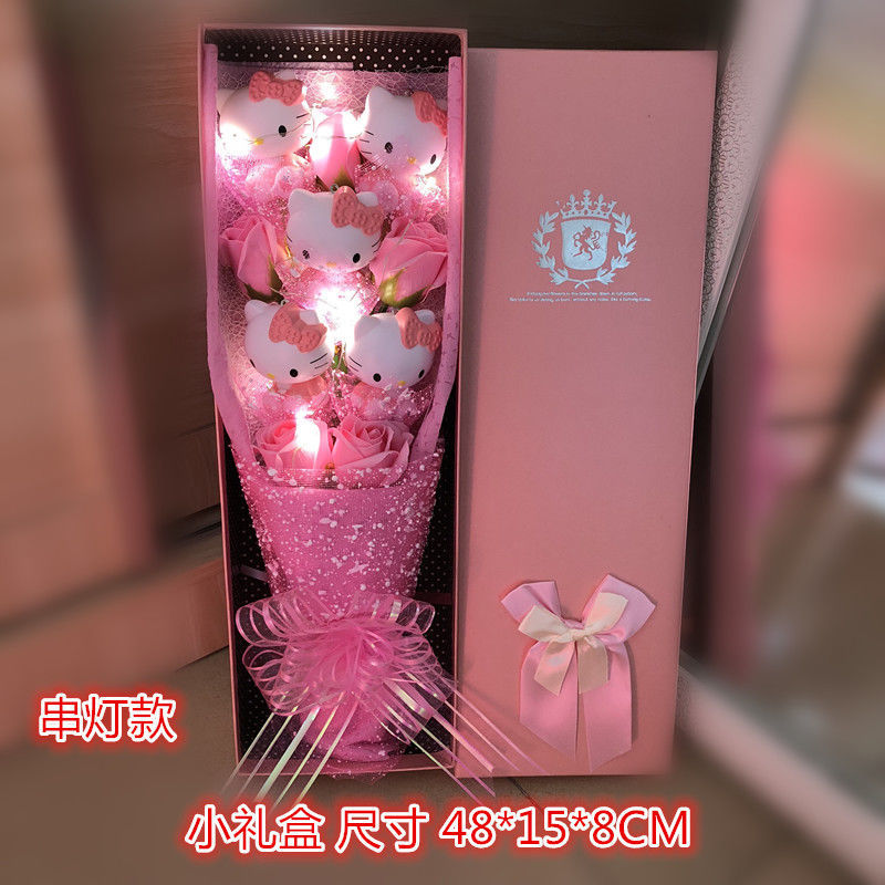 Hello Kitty Bouquet With Led Light