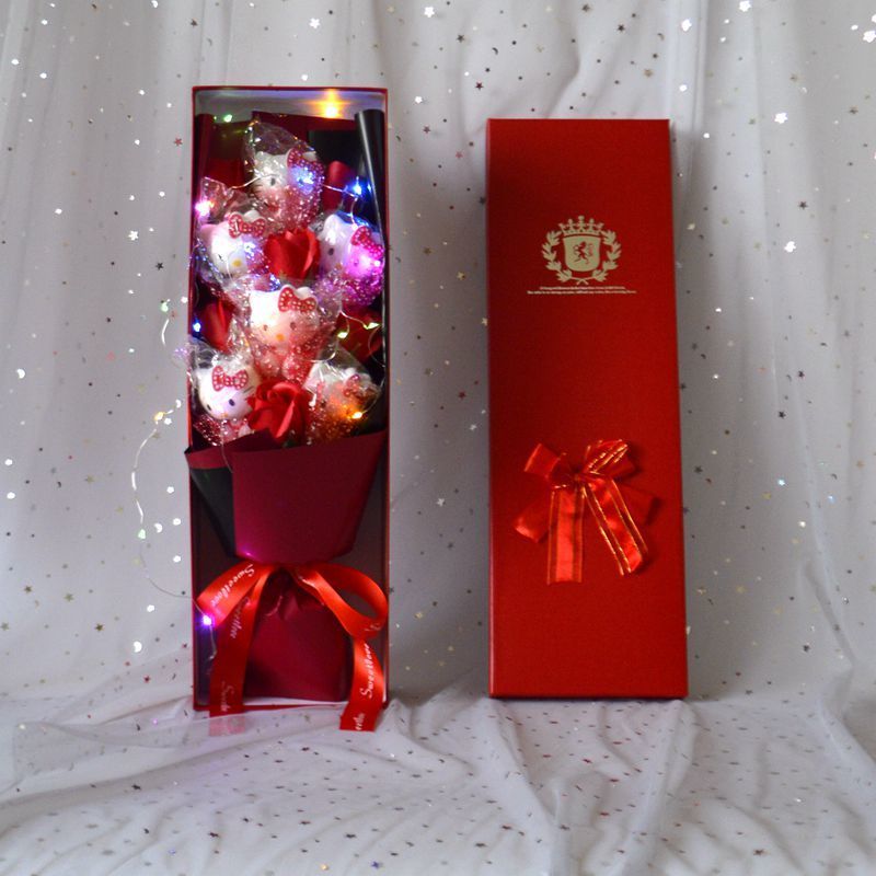 Hello Kitty Bouquet With Led Light