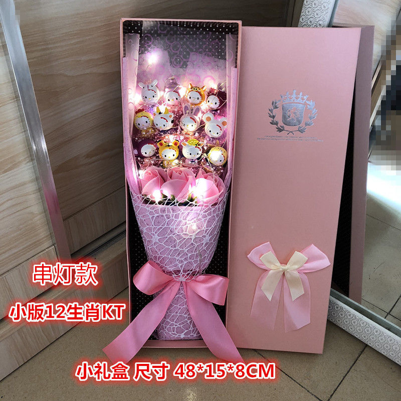 Hello Kitty Bouquet With Led Light