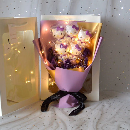 Hello Kitty Bouquet With Led Light