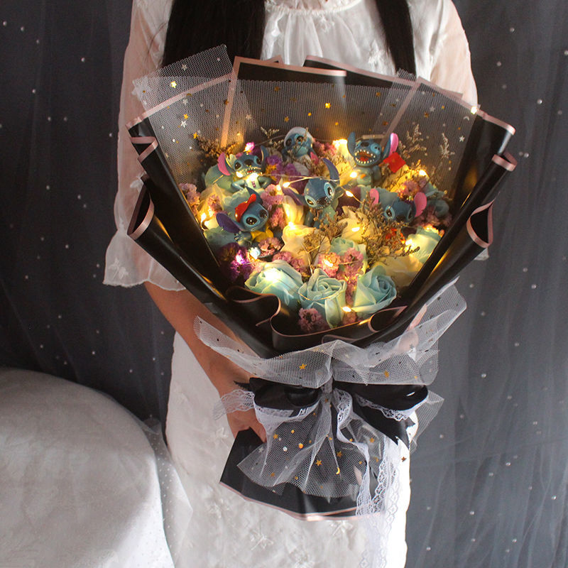 Hello Kitty Bouquet With Led Light