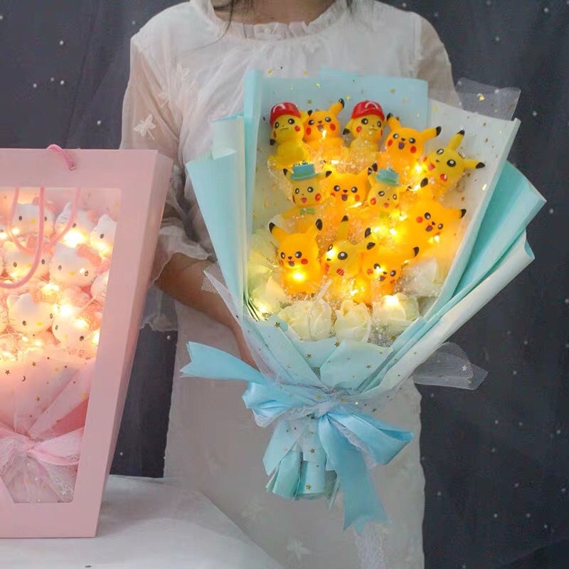 Hello Kitty Bouquet With Led Light