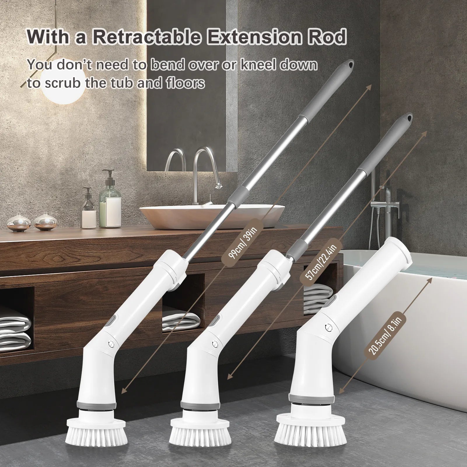 Byloh™ Electric Spin Fast Scrubber