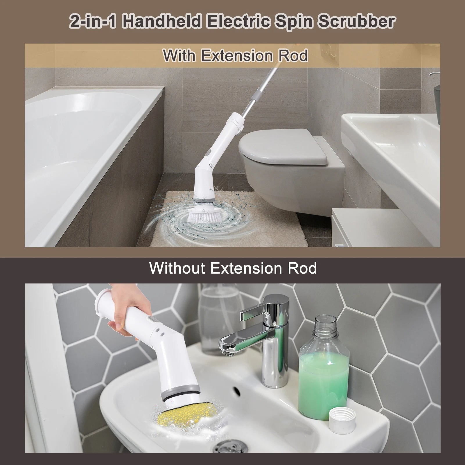 Byloh™ Electric Spin Fast Scrubber