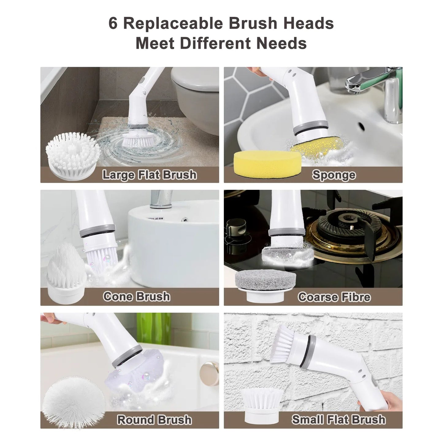 Byloh™ Electric Spin Fast Scrubber