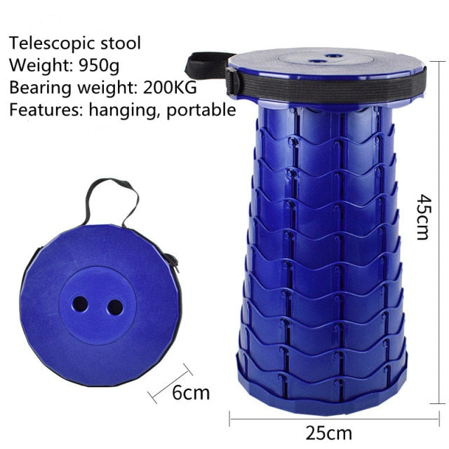 Retractable Folding Stool - Byloh