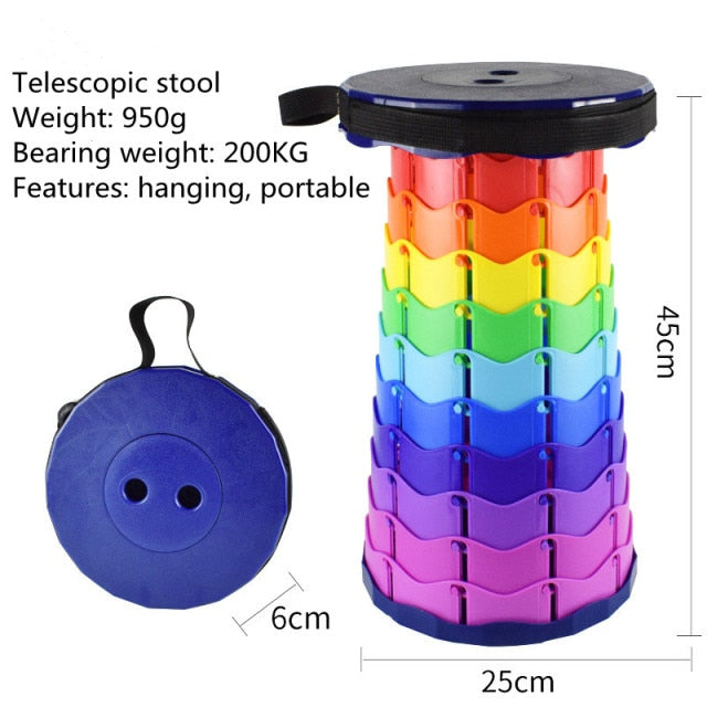 Retractable Folding Stool - Byloh