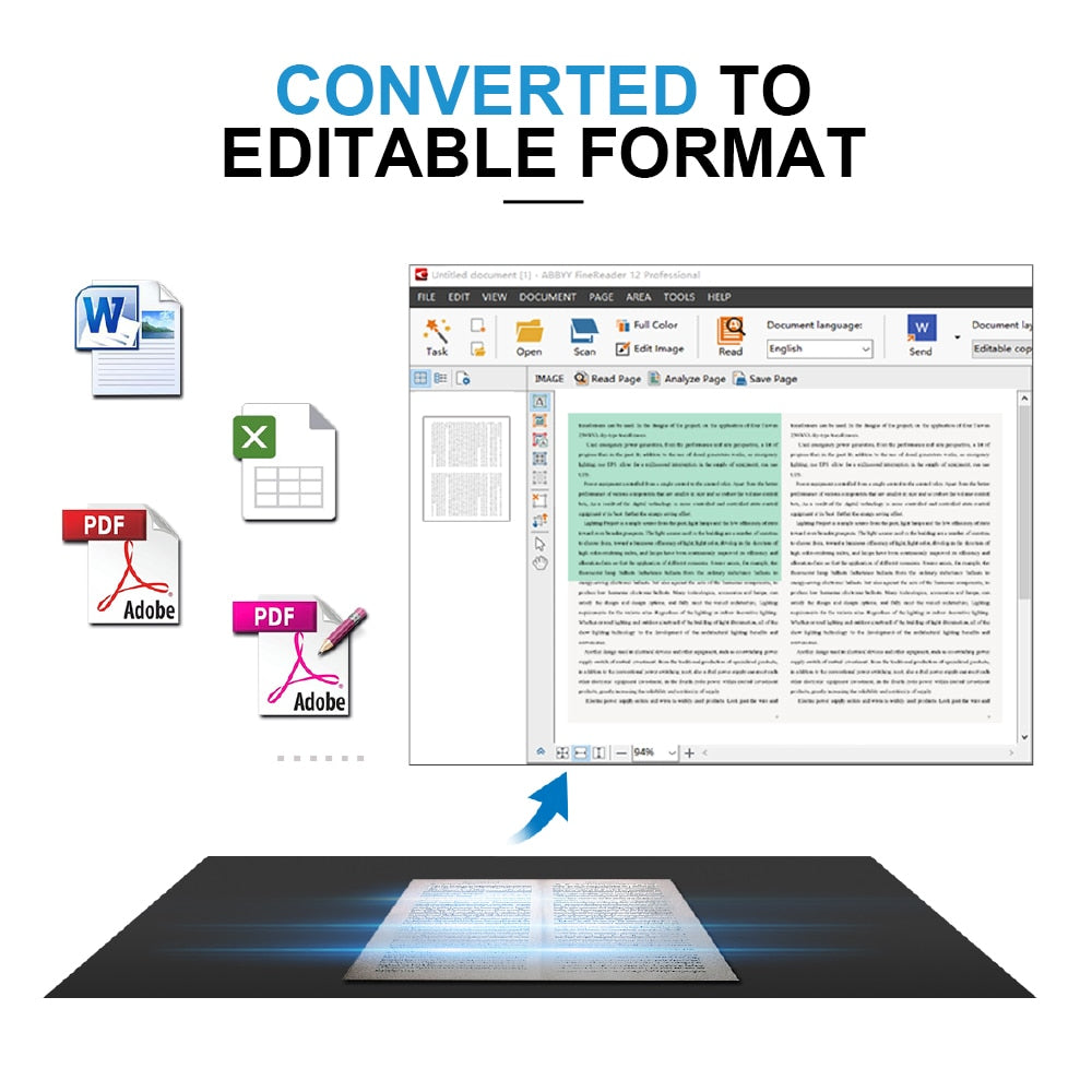 Book Document Scanner - Byloh