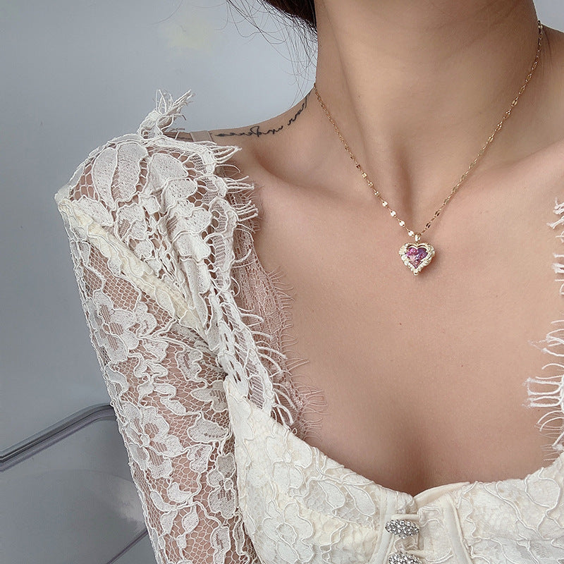 Aby Luxury Crystal Ocean Heart - Byloh