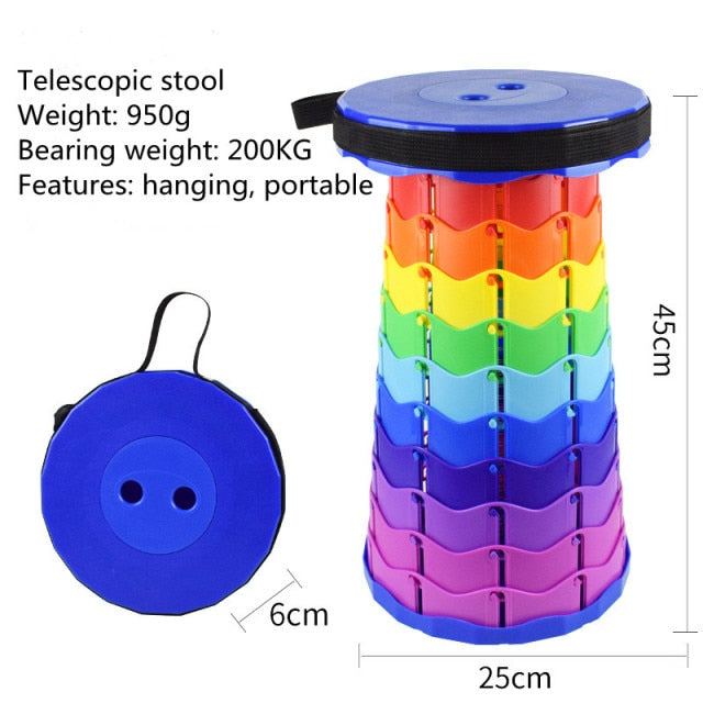 Retractable Folding Stool - Byloh