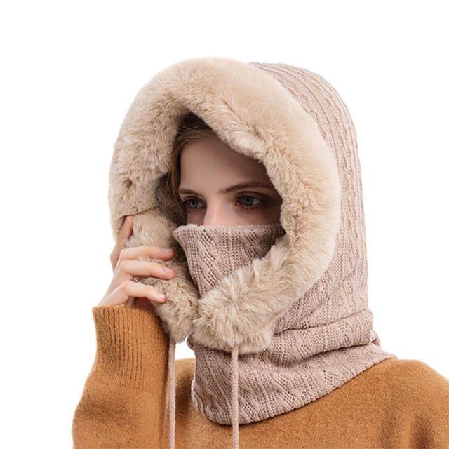 Warm Knitted Windbreaker Hat - Byloh