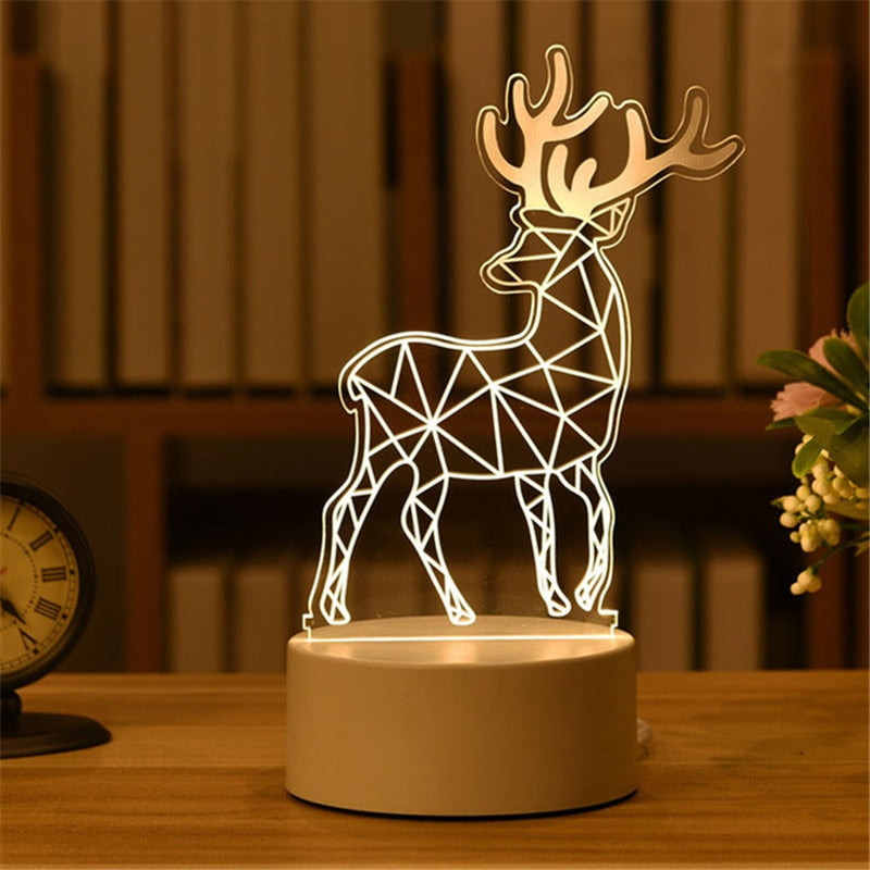 3D Acrylic Lamp Decor - Byloh