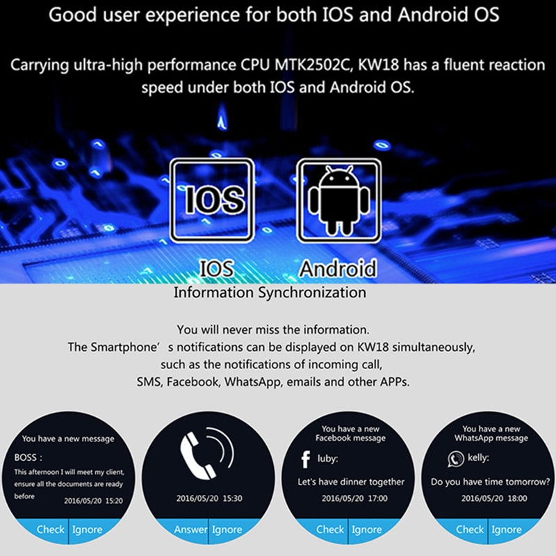 Smart Watch All in One - Byloh