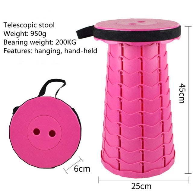 Retractable Folding Stool - Byloh