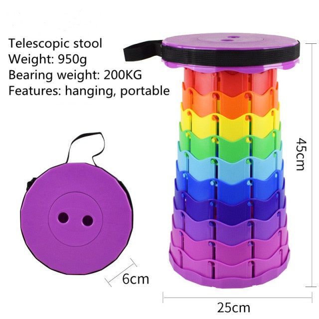 Retractable Folding Stool - Byloh