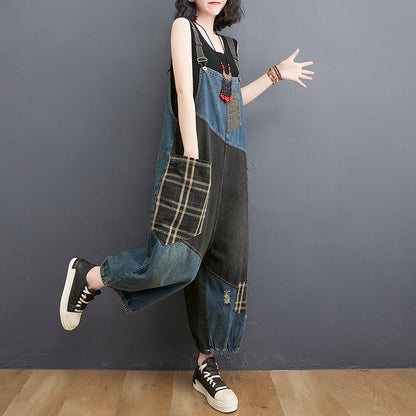 Spring Summer Big Pockets Jumpsuit - Byloh