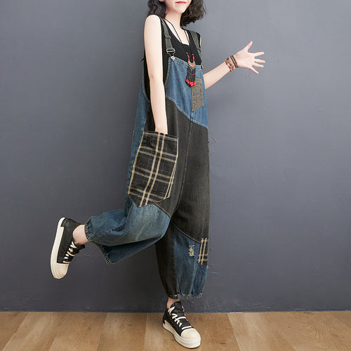 Spring Summer Big Pockets Jumpsuit - Byloh