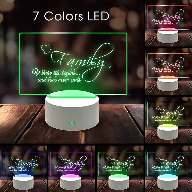Creative Led Night Light - Byloh