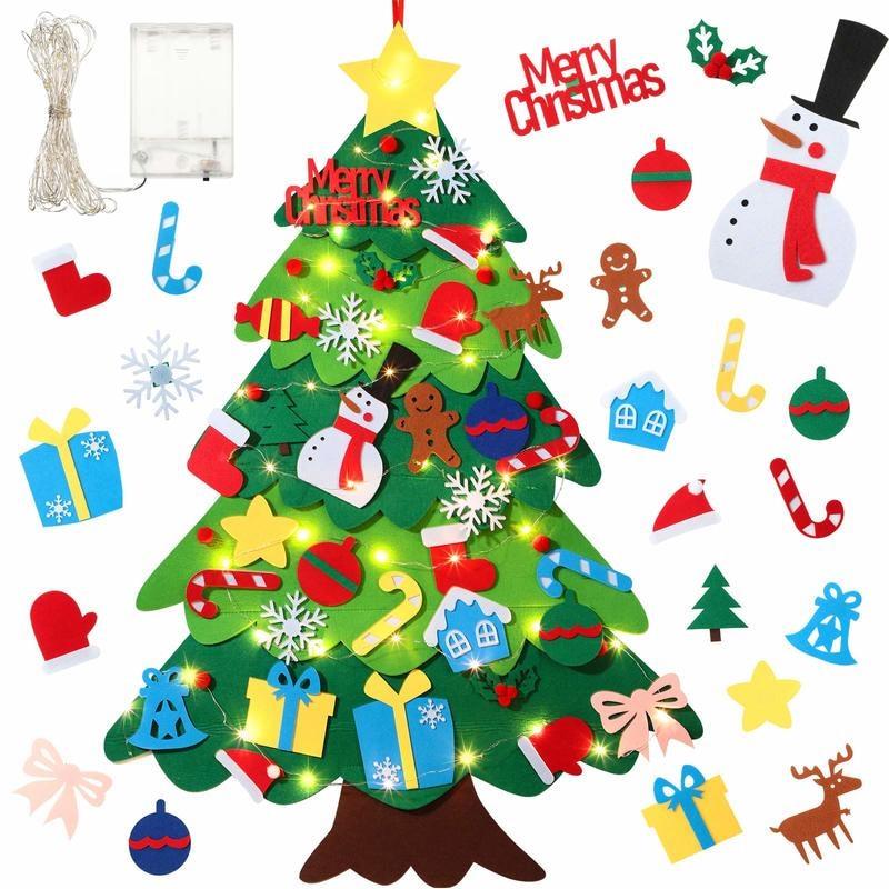 DIY Felt Christmas Tree - Byloh