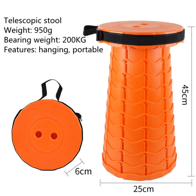 Retractable Folding Stool - Byloh