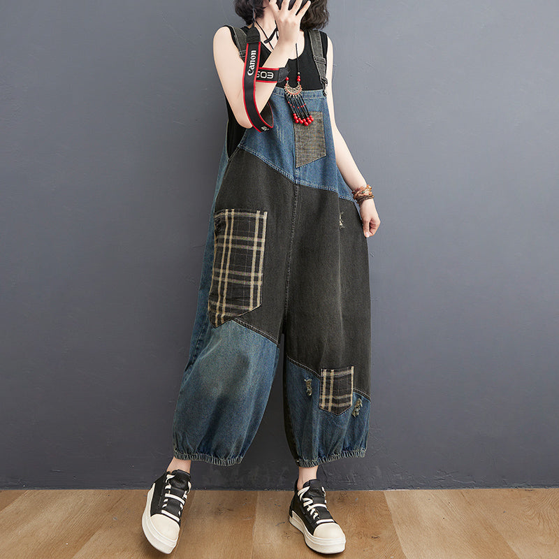 Spring Summer Big Pockets Jumpsuit - Byloh