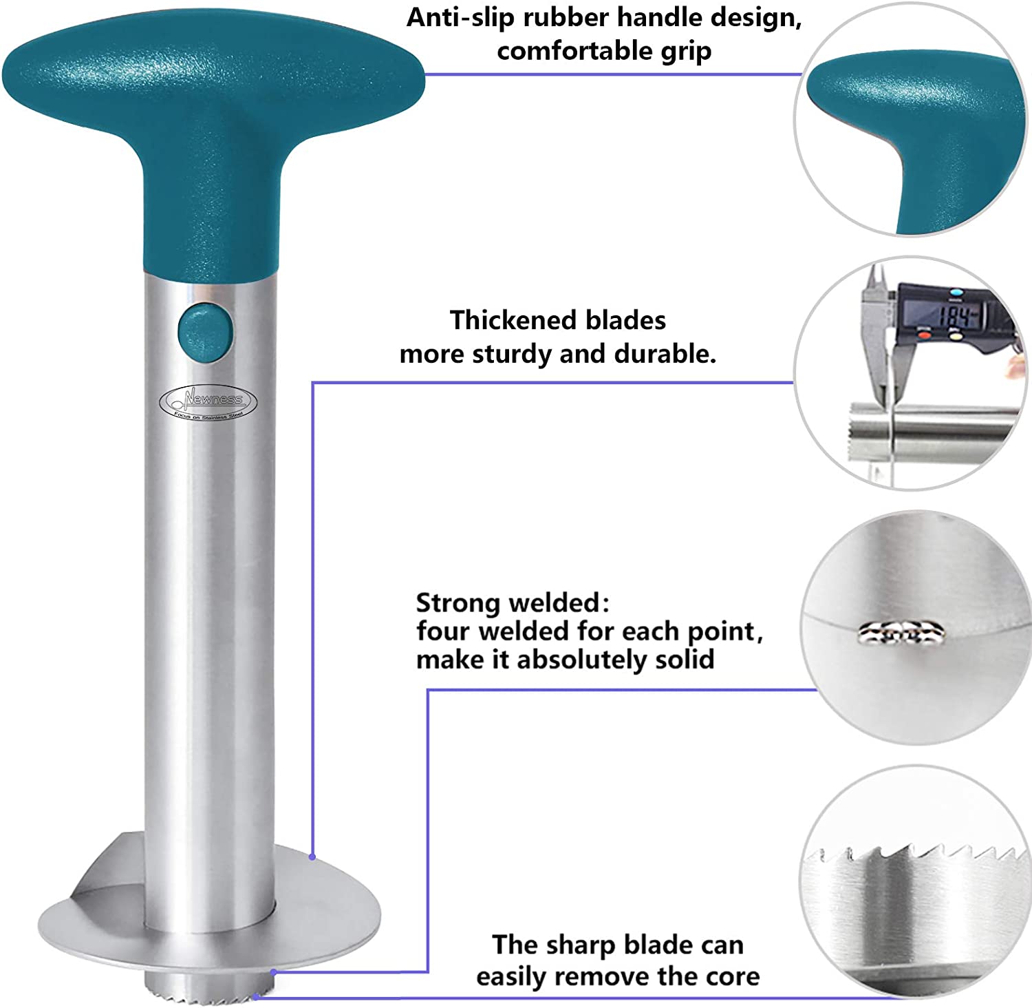 Super Fast Pineapple Slicer - Byloh