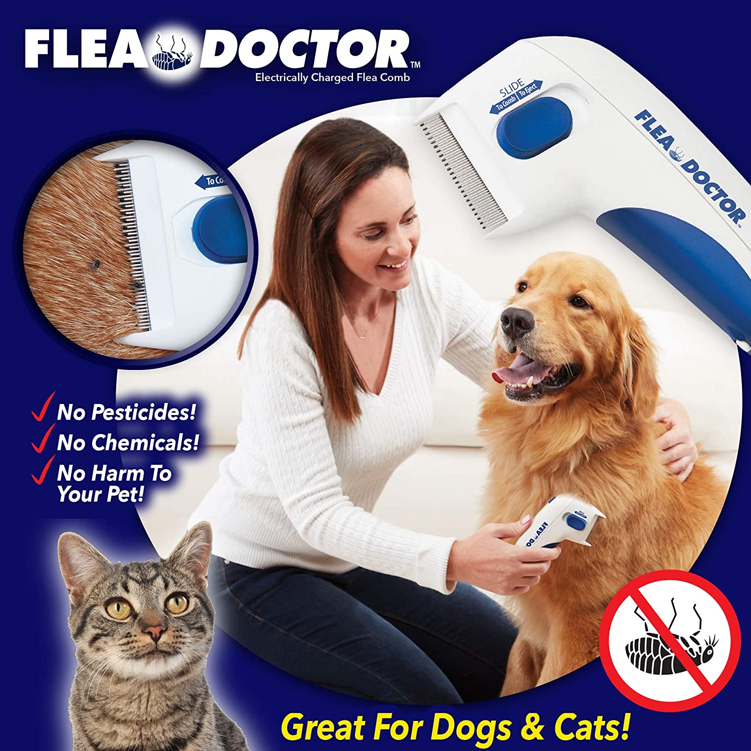 Flea Electric Comb - Byloh