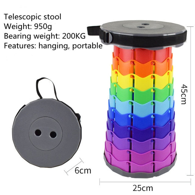 Retractable Folding Stool - Byloh