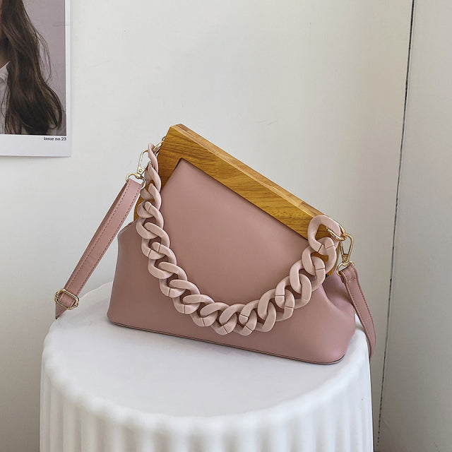 Unique Wooden Handbag - Byloh