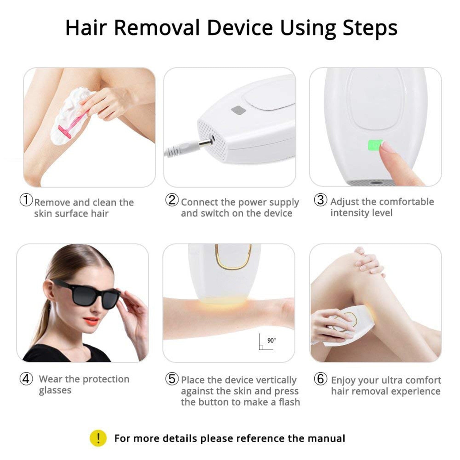 HairCleanup™ Laser Epilator - Byloh