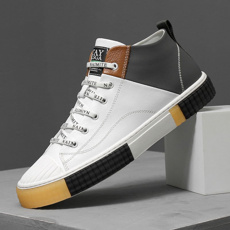 Offhand Casual Leather Sneakers - Byloh