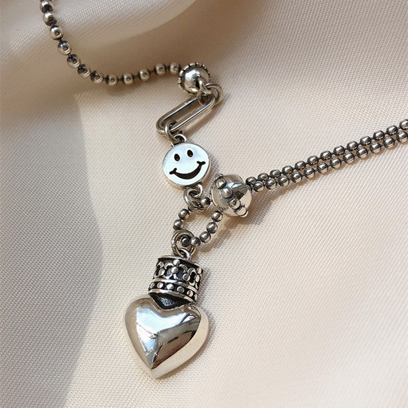Cool Smile Pendant Necklace - Byloh