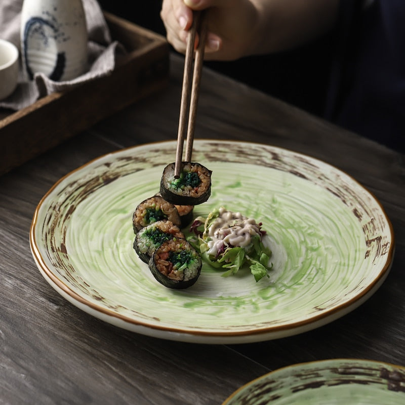 Byloh Wood Grain Dinner Plate - Byloh