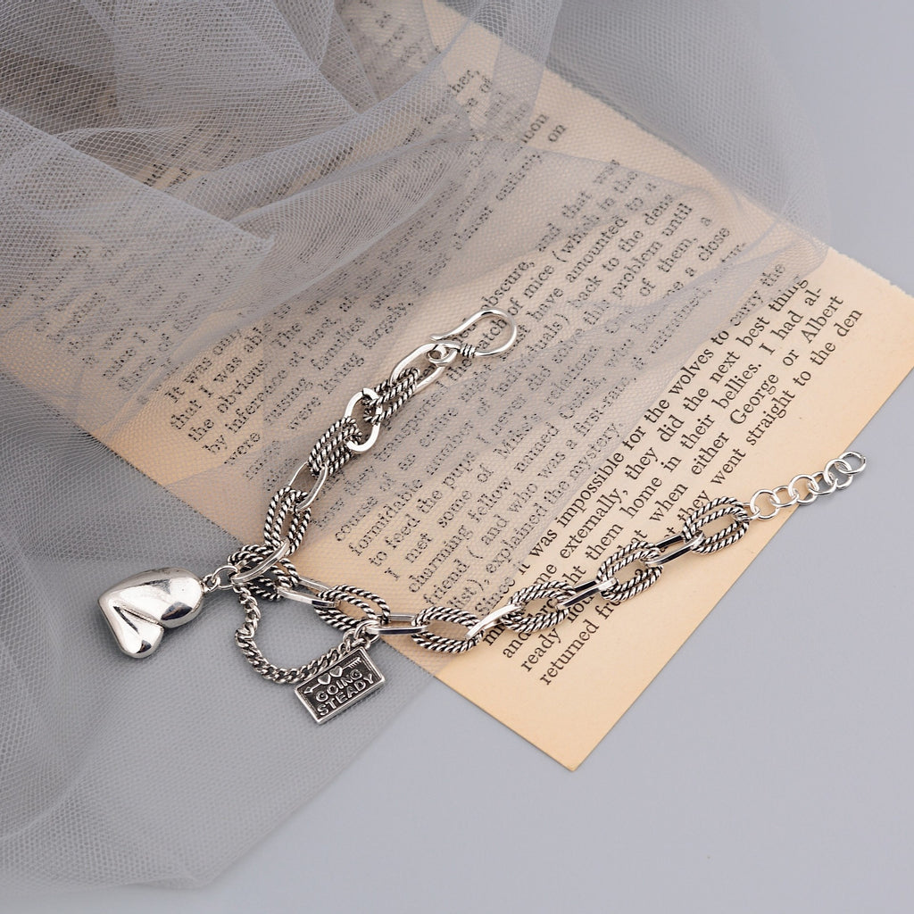 Byloh Asymmetric Love Heart Pendant - Byloh