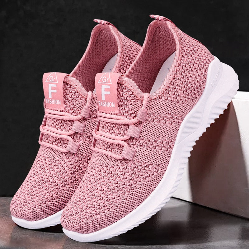 New Breathable Flying Woven Sneakers - Byloh